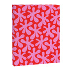 Preppy Pink and Red Amoeba Dance Bold Pop Fun Contemporary Pattern Canvas Print Gallery Image 6