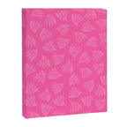 Preppy Pink Wispy Leaves Contemporary Abstract Pattern Canvas Print Gallery Image 6