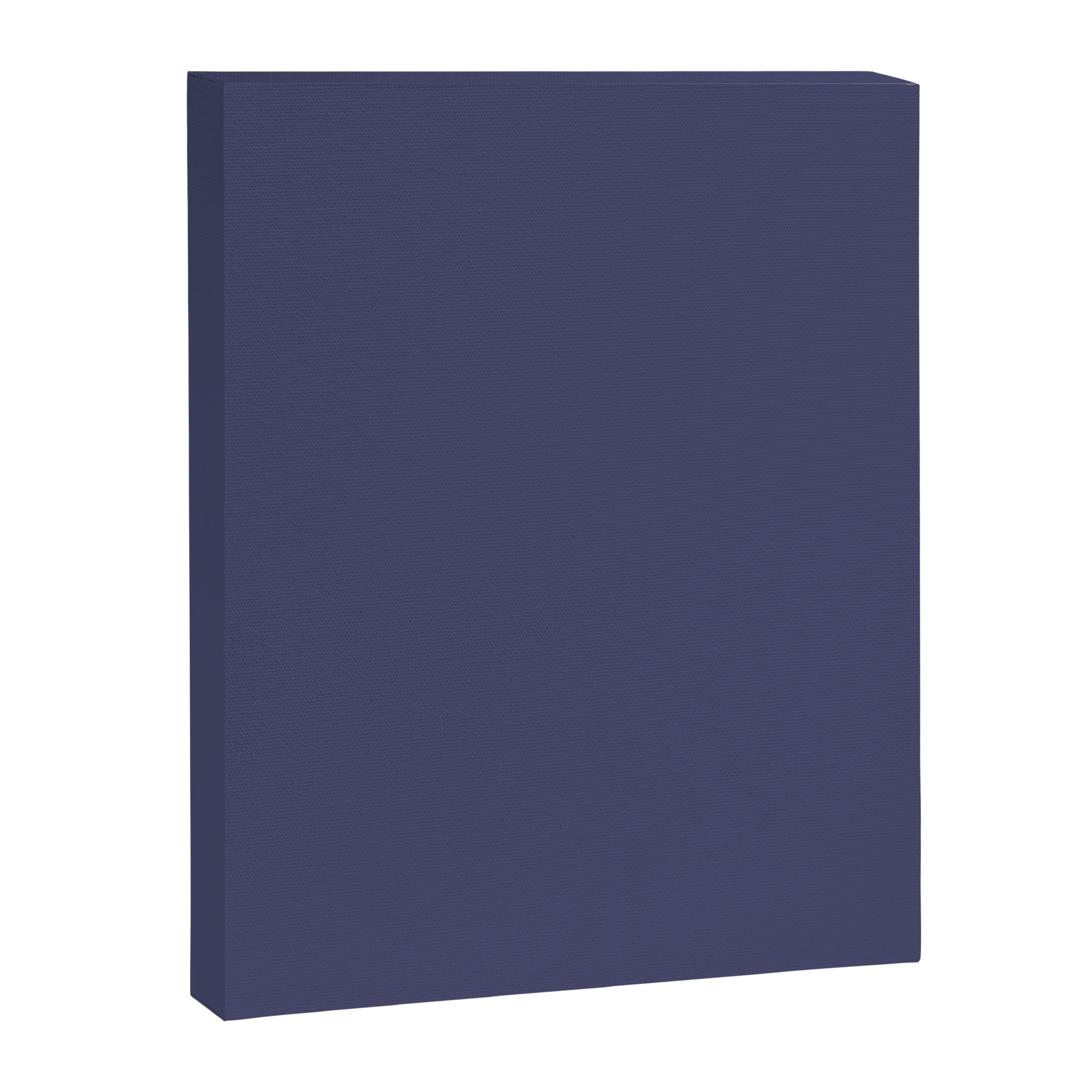 Purple Dusk Solid Color Canvas Print Gallery Image 8