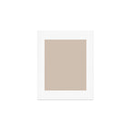 Putty Colour Solid Art Print Gallery Image 1