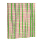Retro Picnic Plaid Pattern in Light Green and Pink Canvas Print Gallery Image 8