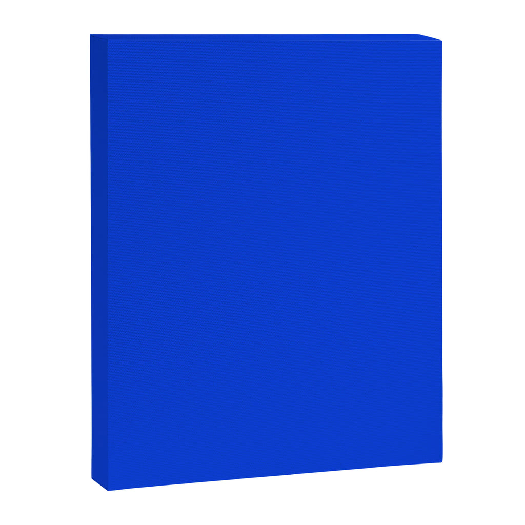 Royal Blue Bright Bold Solid Color Canvas Print Gallery Image 8