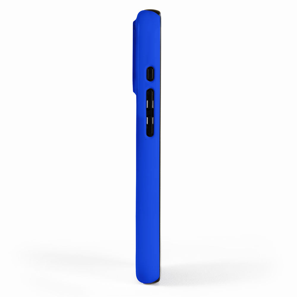 Royal Blue Bright Bold Solid Color iPhone Case Gallery Image 2