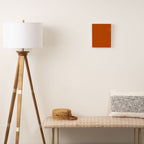 Rust Solid Canvas Print Gallery Image 2