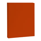 Rusty Burnt Orange Solid Rich Rust Colour Canvas Print Gallery Image 8
