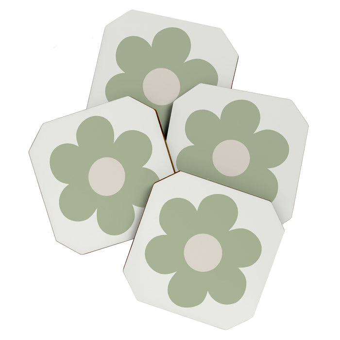 Sage Flower Single Coaster Gallery Image 1