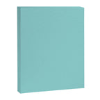 Serene Aqua Blue Solid Color Canvas Print Gallery Image 8
