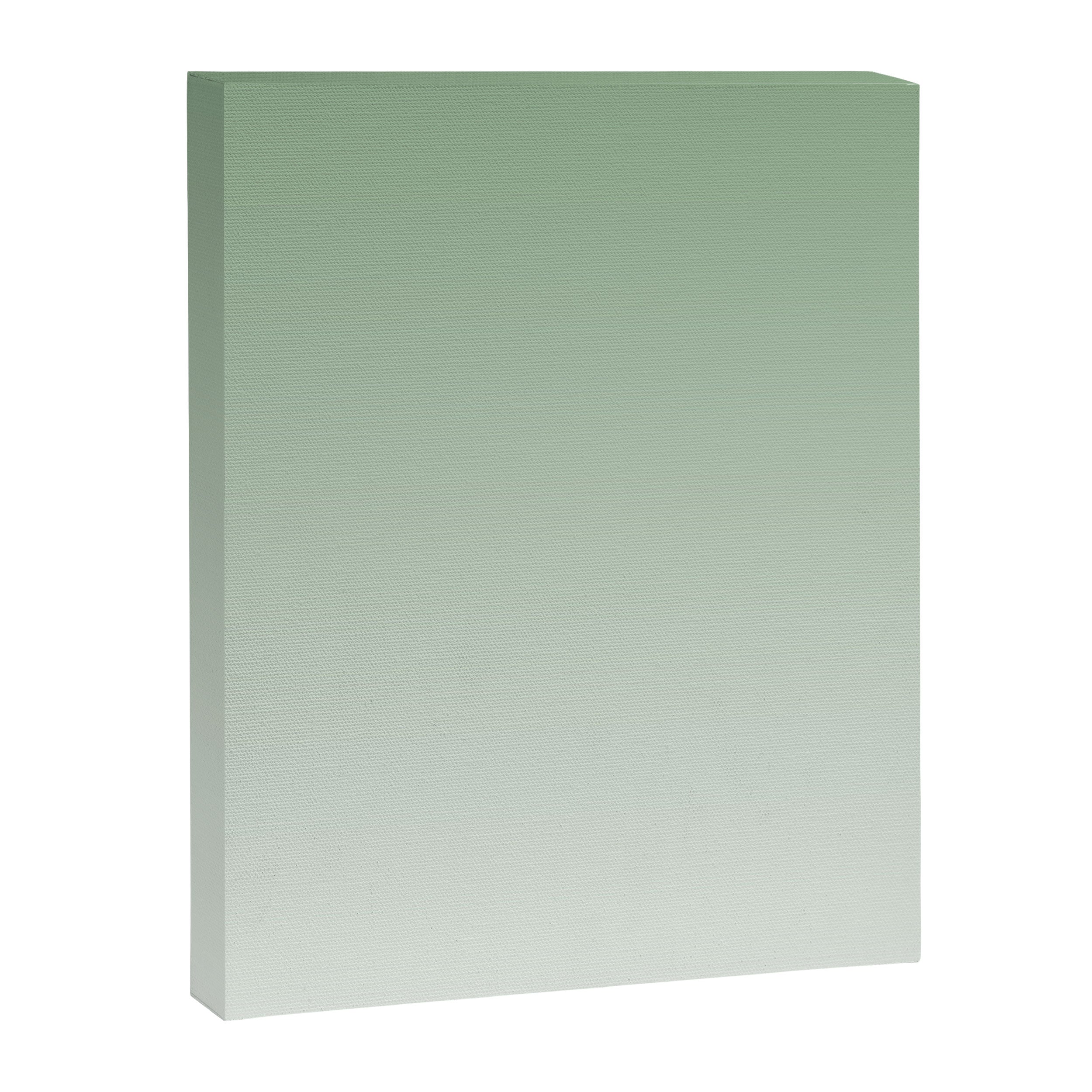 Smooth Sage Minimalist Ombré Gradient Abstract Canvas Print Gallery Image 8
