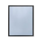 Soft Baby Blue Solid Color Framed Canvas Print Gallery Image 8
