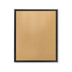 Soft Camel Solid Color Framed Canvas Print Gallery Image 8