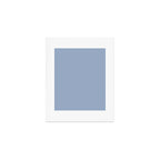 Soft Light Powder Blue Solid Color Art Print Gallery Image 1