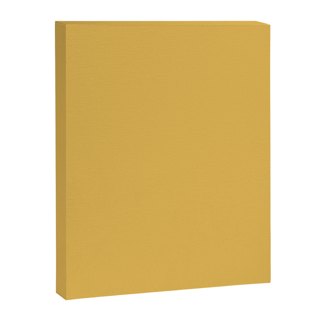 Soft Mustard Solid Canvas Print Gallery Image 8