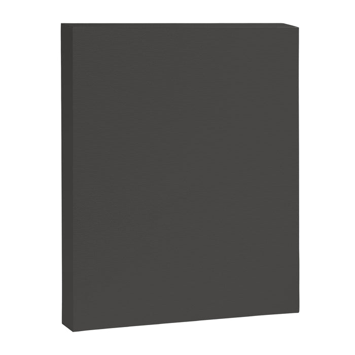 Solid Gray Grey Color Canvas Print Gallery Image 1