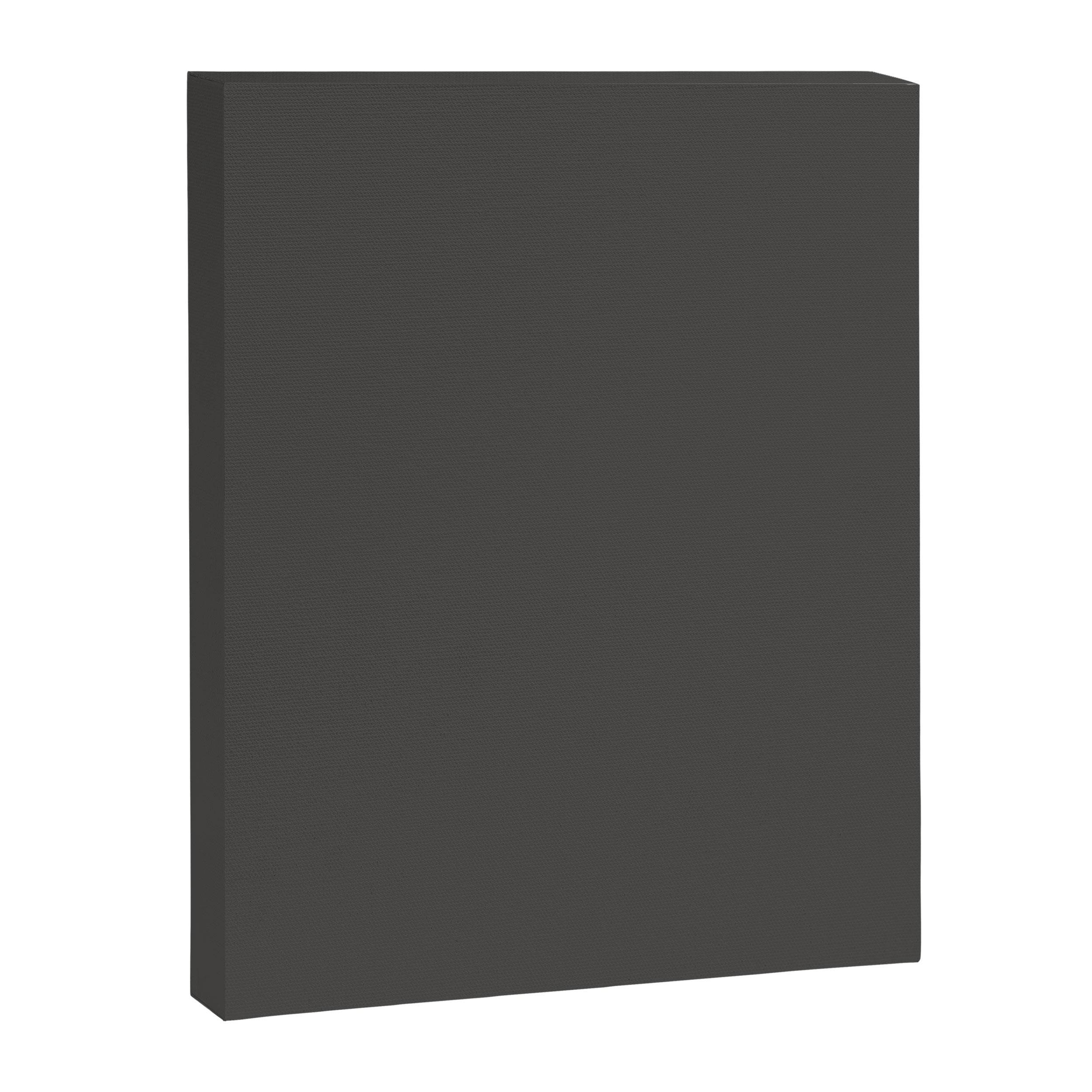Solid Gray Grey Color Canvas Print Gallery Image 8