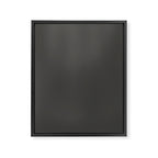 Solid Gray Grey Color Framed Canvas Print Gallery Image 8