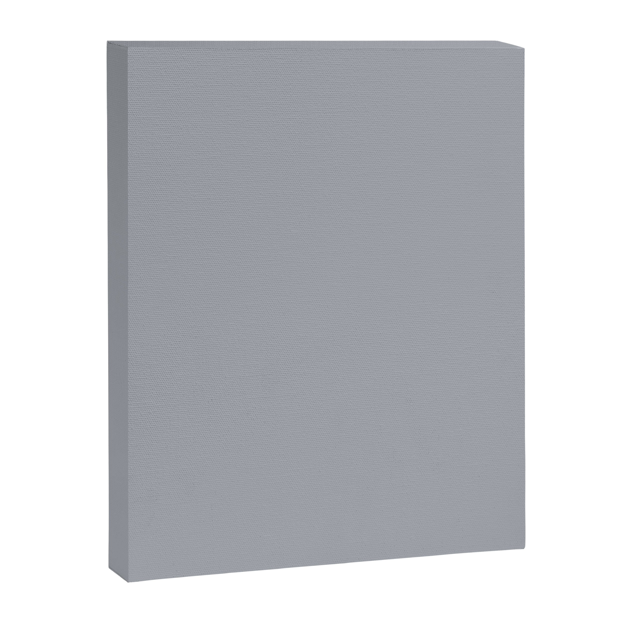 Solid Gray Light Neutral  Canvas Print Gallery Image 8