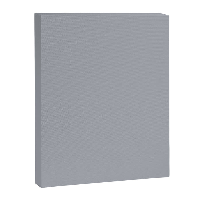 Solid Gray Light Neutral  Canvas Print Gallery Image 1
