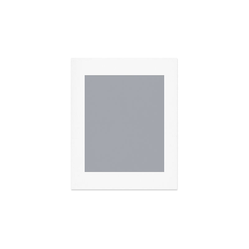 Solid Gray Light Neutral  Art Print Gallery Image 1