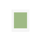 Solid Light Sage Green  Art Print Gallery Image 1
