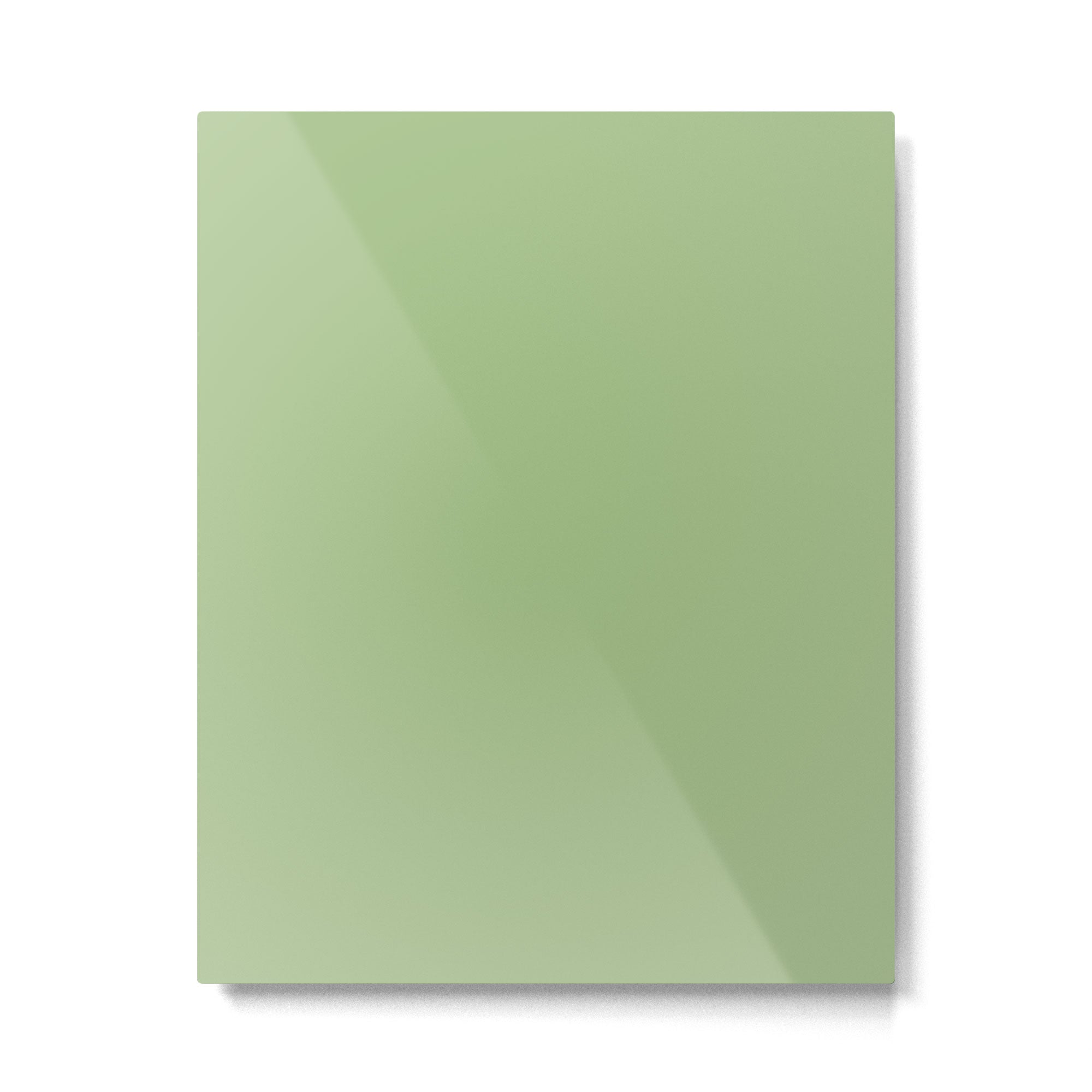 Solid Light Sage Green  Metal Print Gallery Image 6