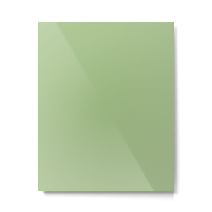Solid Light Sage Green  Metal Print Gallery Image 1