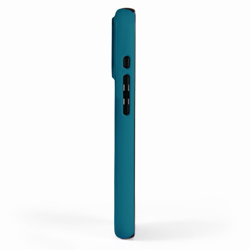 Solid Teal  iPhone Case Gallery Image 2
