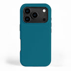 Solid Teal  iPhone Case Gallery Image 1