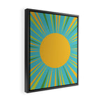 Summer Sun Framed Canvas Print Gallery Image 2