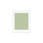 The Light Sage Green Solid Art Print Gallery Image 1