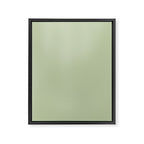 The Light Sage Green Solid Framed Canvas Print Gallery Image 8