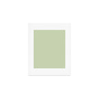 The Pale Sage Green Solid Art Print Gallery Image 1