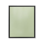 The Pale Sage Green Solid Framed Canvas Print Gallery Image 8
