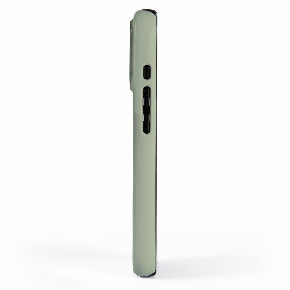 The Sage Green Solid  iPhone Case Gallery Image 2