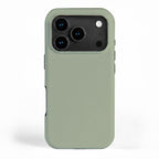 The Sage Green Solid  iPhone Case Gallery Image 1