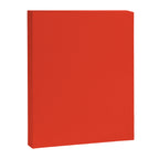 Tomato Red Solid Color Canvas Print Gallery Image 8
