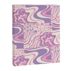 Trippy Patchwork Collage Retro Aesthetic Abstract Pattern Pink and Purple Canvas Print Gallery Image 8