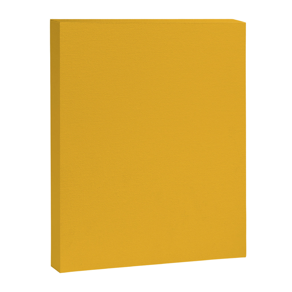 True Mustard Yellow Solid Canvas Print Gallery Image 8