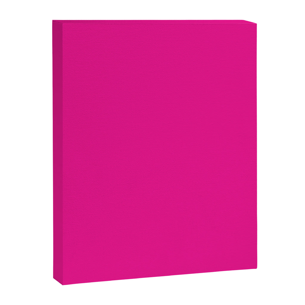 Very Hot Pink Bright Solid Color Canvas Print Gallery Image 8