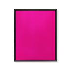Very Hot Pink Bright Solid Color Framed Canvas Print Gallery Image 8