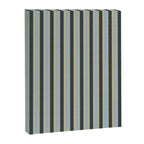 Vintage Cottage Stripes Cozy Eclectic Vertical Pattern Canvas Print Gallery Image 6