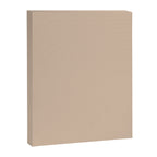 Warm Blush Sand Beige Solid Color Canvas Print Gallery Image 8