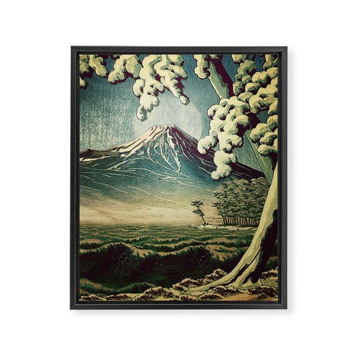 5 Lakes at Moonlight Framed Canvas Print Gallery Image 1