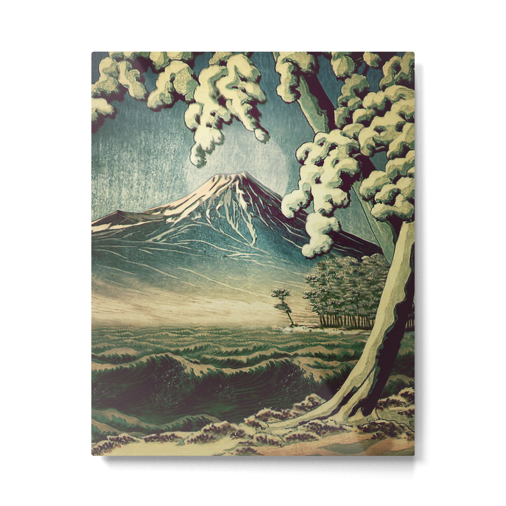 5 Lakes at Moonlight Metal Print Gallery Image 4