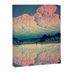 Admiring the Clouds in Kono Canvas Print Gallery Image 6