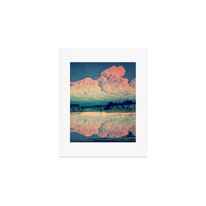 Admiring the Clouds in Kono Art Print Gallery Image 1