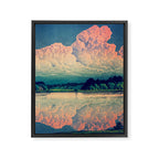 Admiring the Clouds in Kono Framed Canvas Print Gallery Image 6