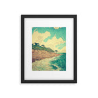 Arriving at Fenzhuo - Nature Landscape Framed Art Print Gallery Image 5