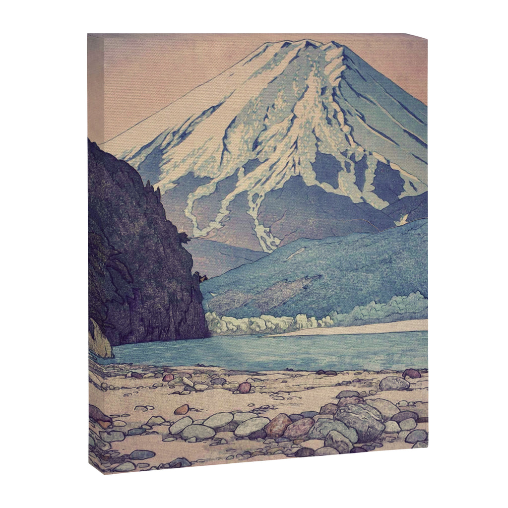At Prayer at Dayai Shore Canvas Print Gallery Image 6