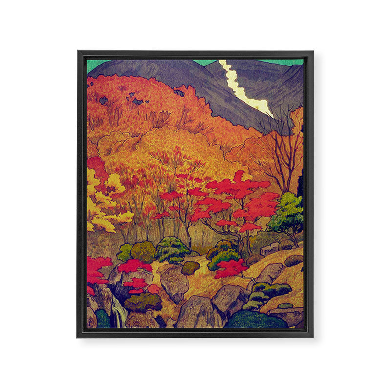Autumn Baths in Kaanaii Framed Canvas Print Gallery Image 6