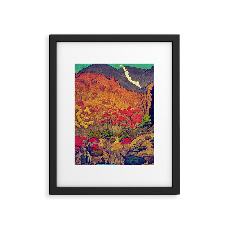 Autumn Baths in Kaanaii Framed Art Print Gallery Image 5